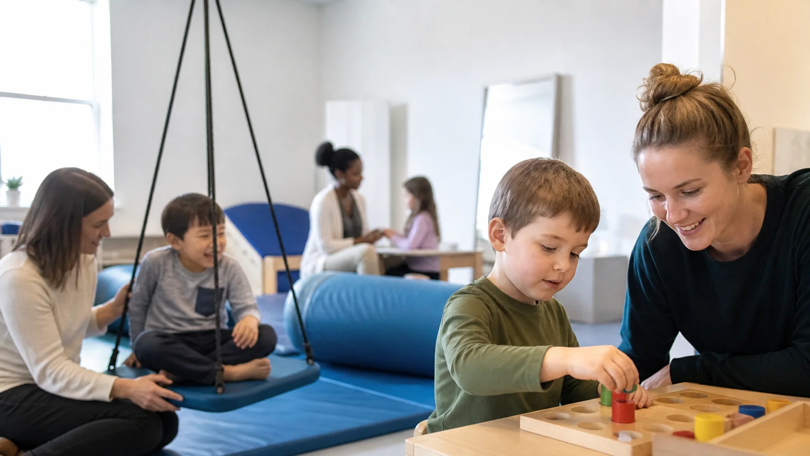 Developmental therapy suite supporting autistic children and families